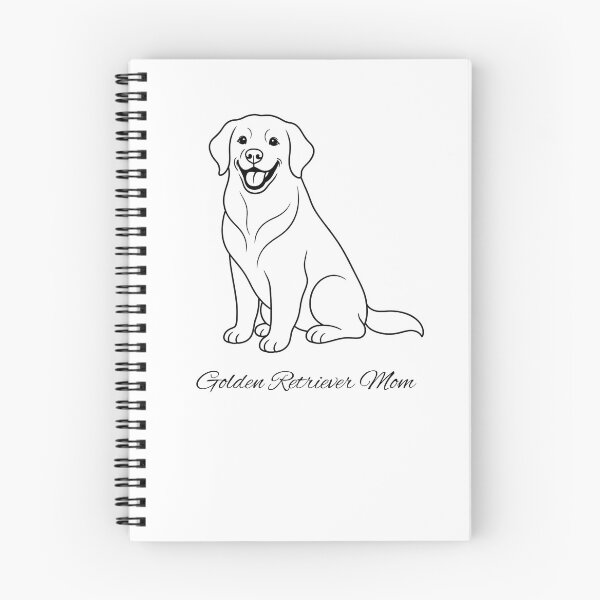 Item preview, Golden Retriever Mom Cute Dog Line Art Design designed and sold by Nalvie Studio.