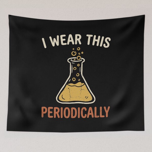 Item preview, Nerd I Wear This Periodically Tee JUL-204 designed and sold by noberic.
