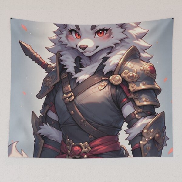 Item preview, furry warrior designed and sold by dnd-and-stuff.
