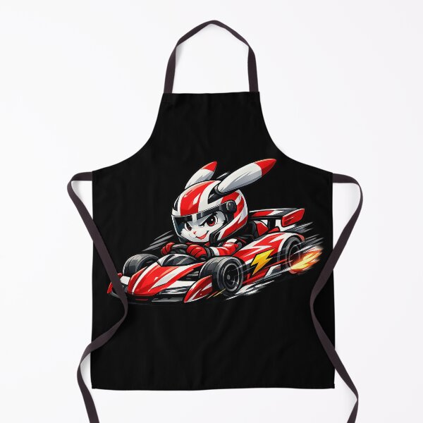 Item preview, Little Rabbit Race Car Driver designed and sold by FluffyGallery.
