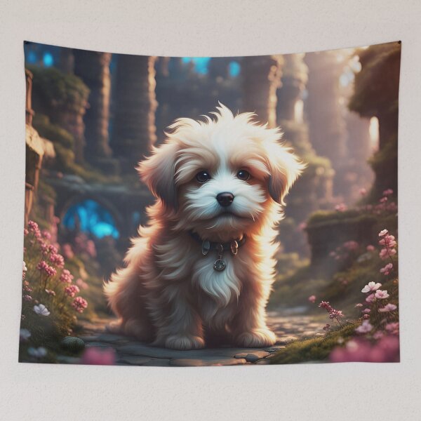 Item preview, The irresistible charm of puppy designed and sold by Marcu Ioachim.
