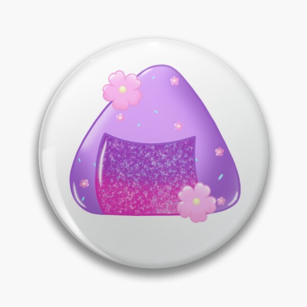 Item preview, Pastel Glitter Jelly kawaii Onigiri designed and sold by Destinyb0nd.