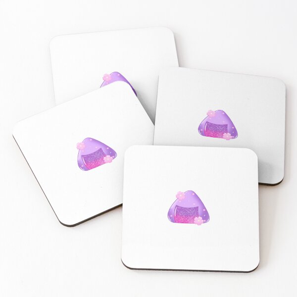 Item preview, Pastel Glitter Jelly kawaii Onigiri designed and sold by Destinyb0nd.