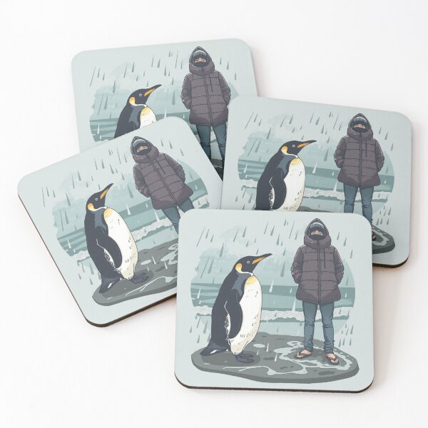 Item preview, Rainy Day Stroll With Penguin designed and sold by Designs By Ms Mal_Tas.