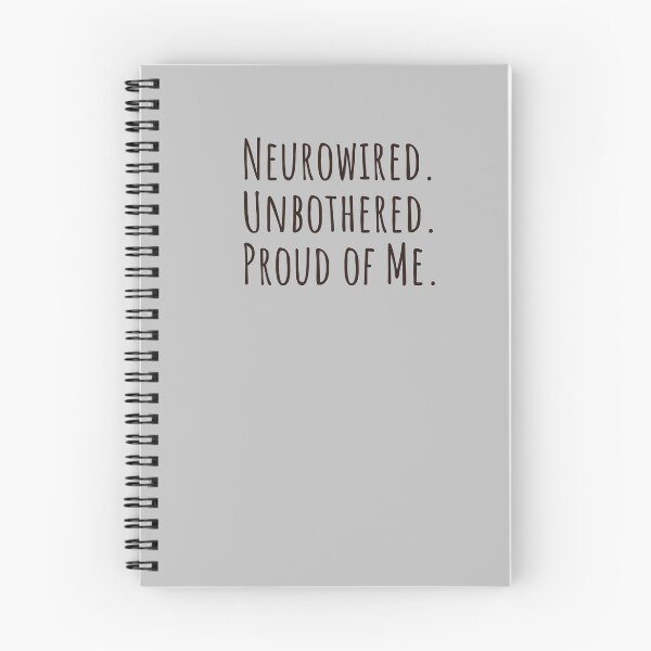 Item preview, Neurowired Unbothered Proud Neurodivergent ND Pride designed and sold by Notty DOT.