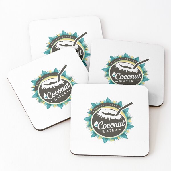 Item preview, Coconut Water Summer Logo designed and sold by CoconutWaters.