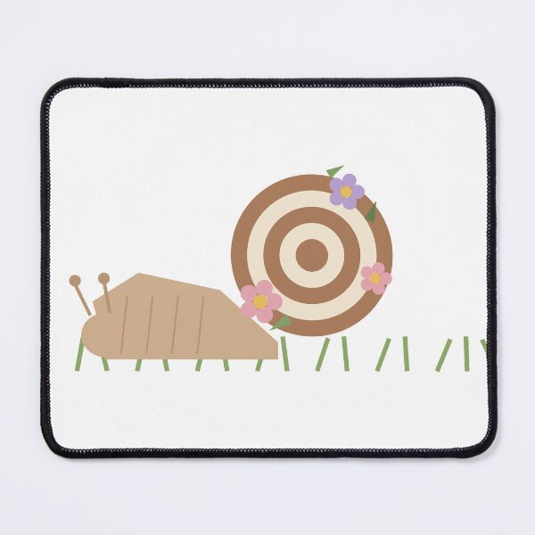 Item preview, Floral Shell Snail Cottagecore Art Print designed and sold by QuirkyCartel.