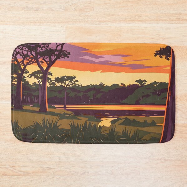 Item preview, Golden Jungle Adventure | Vintage Nature Wall Art designed and sold by Spirit of Siam.