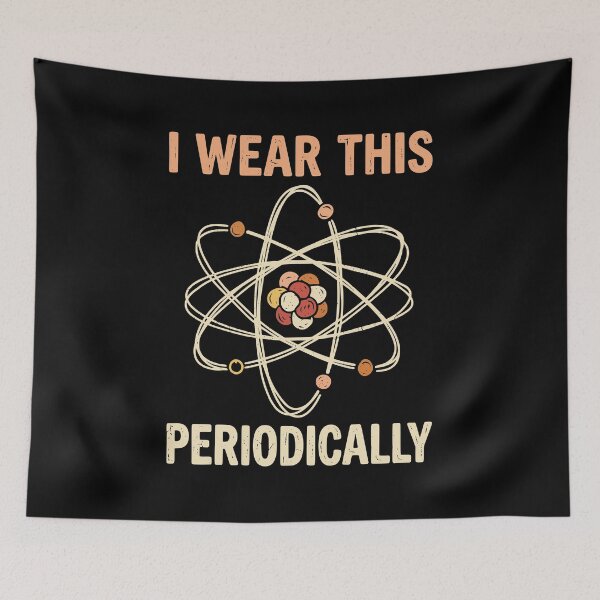 Item preview, Retro Funny Chemistry Pun Design JUL-206 designed and sold by noberic.