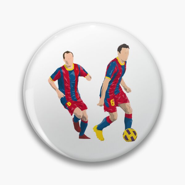 Item preview, Andres Iniesta And Xavi Minimalist designed and sold by lamiyaman.