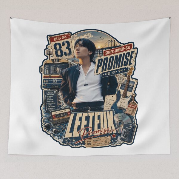 Item preview, Leeteuk Promise Guardian Angel Sapphire Fan Art designed and sold by Valeree Store.