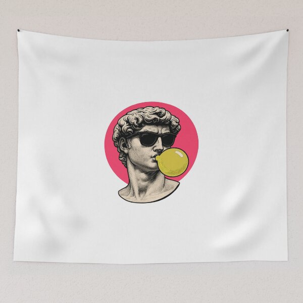 Item preview, Cool Statue Bubble Gum Pop Art designed and sold by Regal-Elegances.