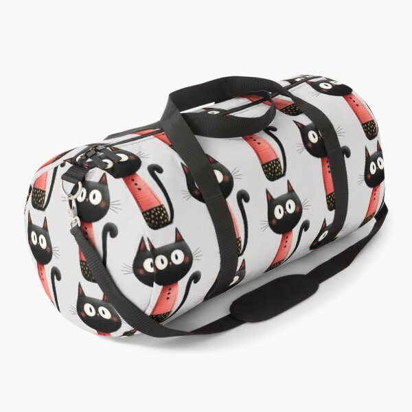 Item preview, Cute Black Cat with Polka Dot Pattern designed and sold by colorful-white.