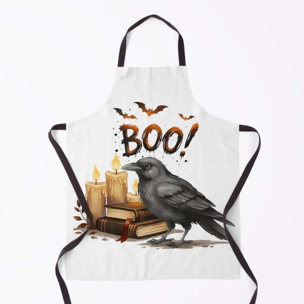 Item preview, Halloween Raven BOO designed and sold by Ms. Iryna.