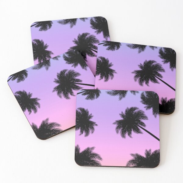 Item preview, Colorful Summer Sunset with Palm Tree Silhouette designed and sold by GraffiTimi.