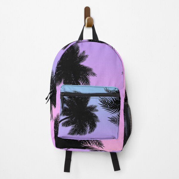 Item preview, Colorful Summer Sunset with Palm Tree Silhouette designed and sold by GraffiTimi.