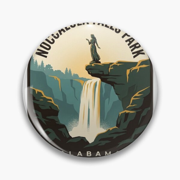 Item preview, Noccalula Falls Park Alabama designed and sold by DetourDgn.