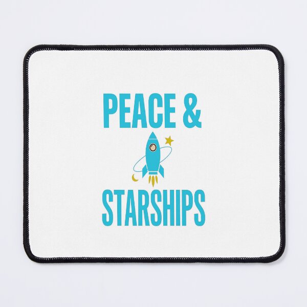 Item preview, Peace & Starships designed and sold by halibutgoatramb.