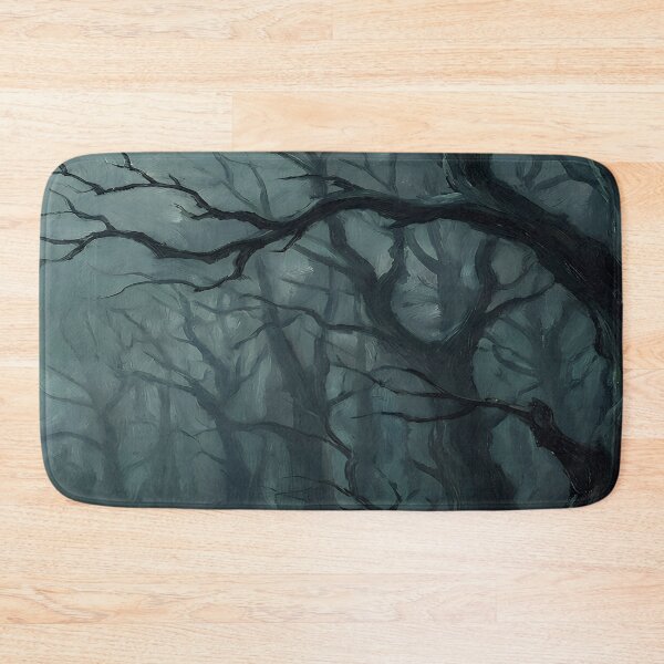Item preview, Dark Enchanted Forest Gothic Landscape | Haunted Misty Woods Fantasy Art designed and sold by cr6zym1nd.
