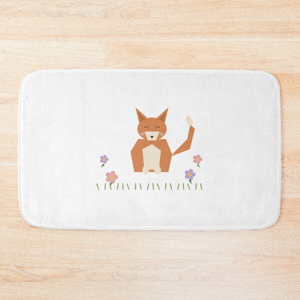 Item preview, Fox In Wildflowers Cottagecore Art Print designed and sold by QuirkyCartel.