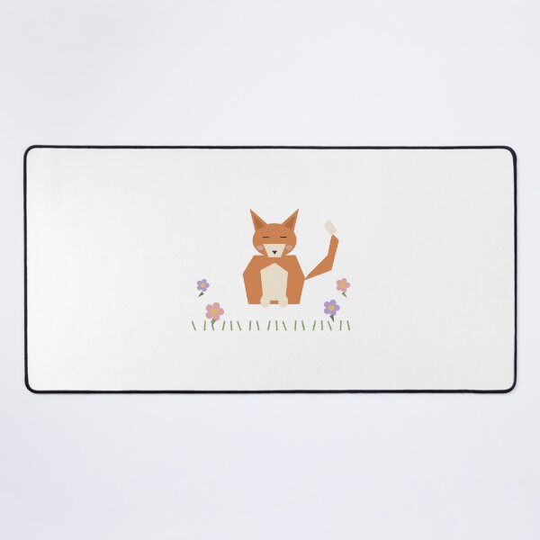 Item preview, Fox In Wildflowers Cottagecore Art Print designed and sold by QuirkyCartel.