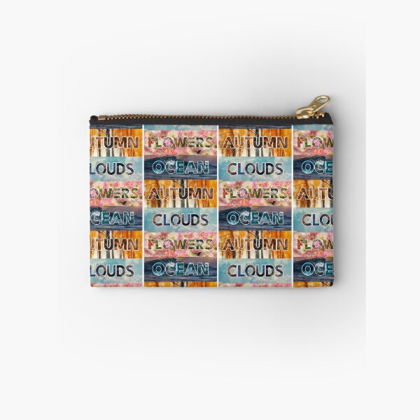 Item preview, Clouds Flowers Ocean Autumn – Nature Word Art designed and sold by NeededTees.