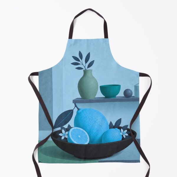 Item preview, Blue Lemon Still Life designed and sold by joycrysstudio.