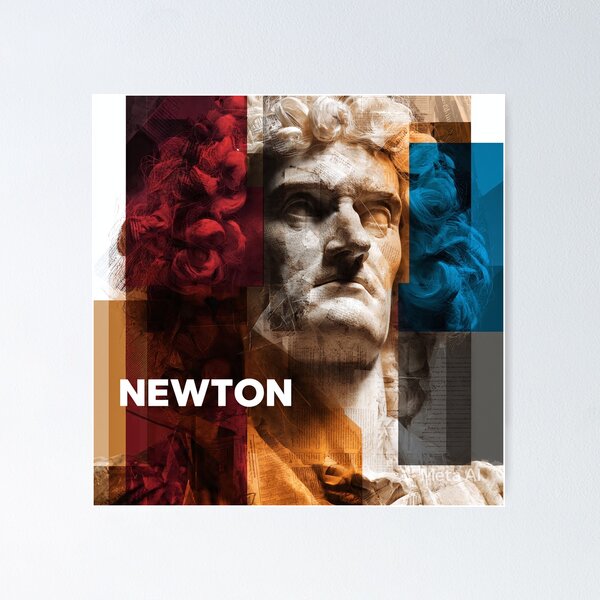 Item preview, Isaac Newton designed and sold by OzzFrequency.