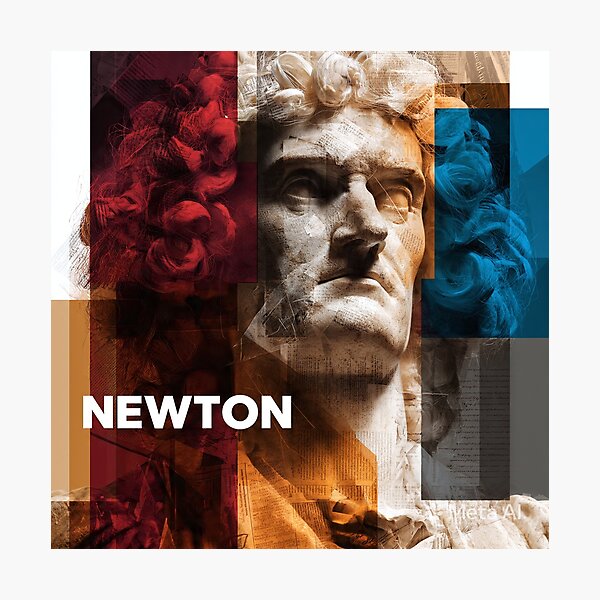 Item preview, Isaac Newton designed and sold by OzzFrequency.