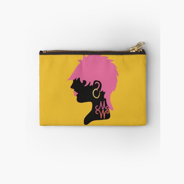 Item preview, Pink Punk Mullet Mohawk Shag Hairstyle Girl Silhouette designed and sold by Karin Taylor.