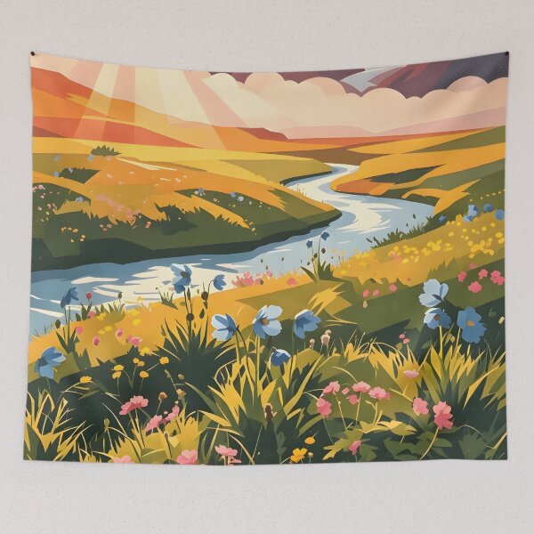 Item preview, Golden Jungle Adventure | Vintage Nature Wall Art designed and sold by Spirit of Siam.