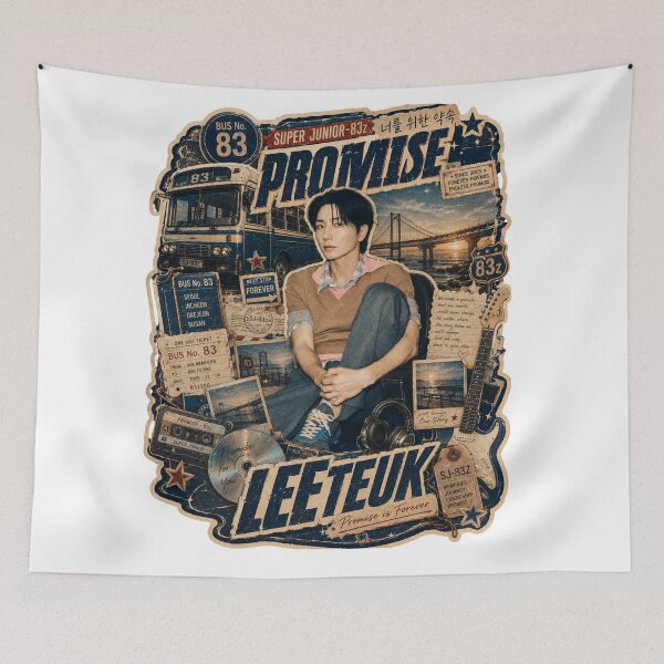 Item preview, Leeteuk Promise White Wings Starlight Fandom Graphic designed and sold by Valeree Store.