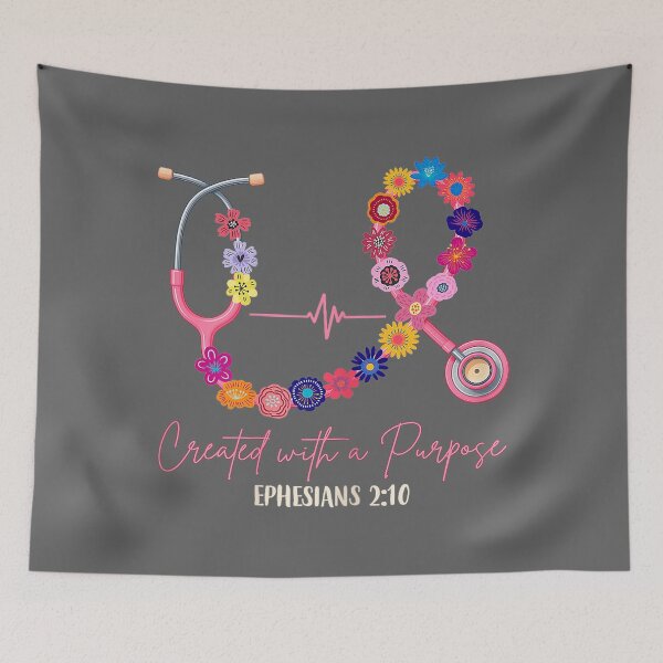 Item preview, Christian Nurse Stethoscope Medical Created with A Purpose designed and sold by KristineLi.