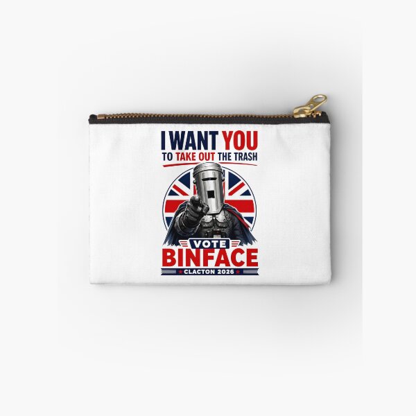 Item preview, Vote Binface I Want You To Take Out The Trash Clacton 2026 Political Satire designed and sold by DarylPope.