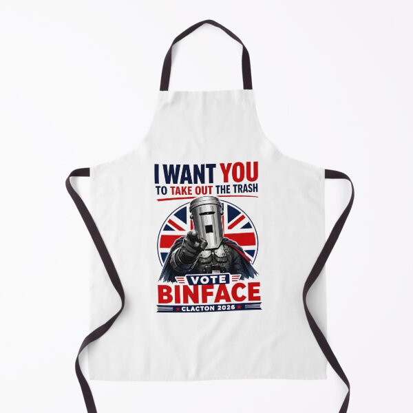 Item preview, Vote Binface I Want You To Take Out The Trash Clacton 2026 Political Satire designed and sold by DarylPope.
