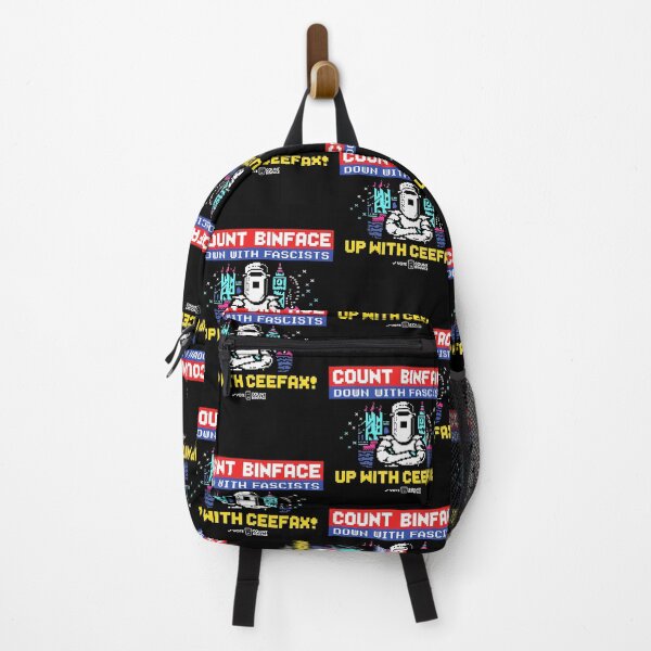 Item preview, Binface Down With Fascists Up With Ceefax Funny Political Parody designed and sold by DarylPope.