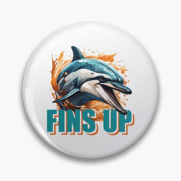 Item preview, Dolphins Fins Up designed and sold by arantxase.