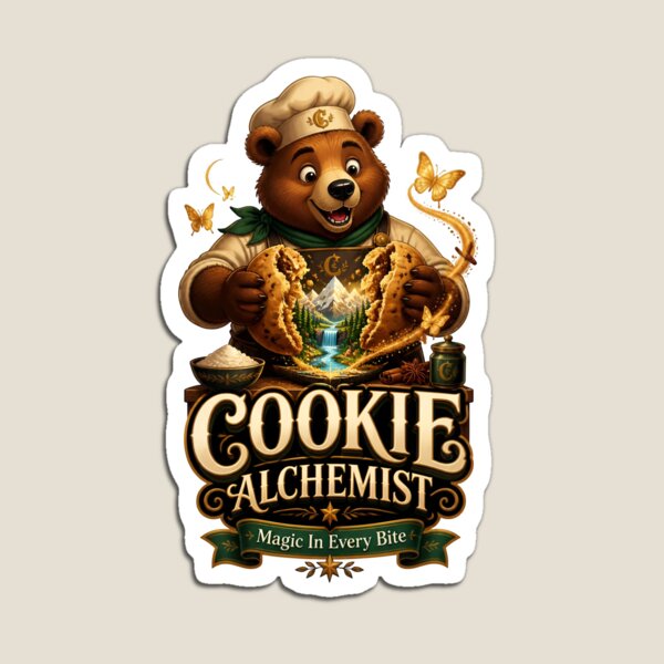 Item preview, ​Cookie Alchemist Bear designed and sold by Sovereign Supply Co..