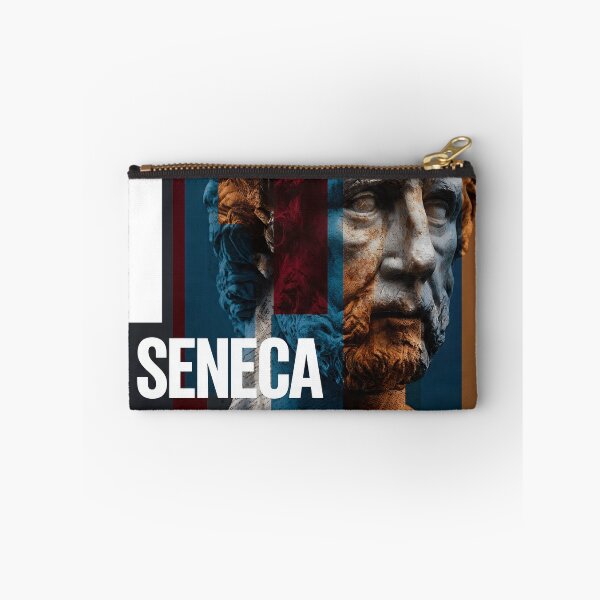 Item preview, Seneca Stoic Philosopher Poster - Abstract Portrait Philosophy Art designed and sold by OzzFrequency.