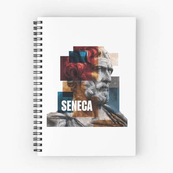 Item preview, Seneca Stoic Philosopher Poster - Abstract Portrait Philosophy Art designed and sold by OzzFrequency.