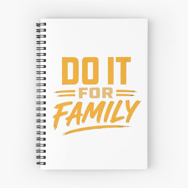 Item preview, Do It For Family | Minimal Motivational Typography designed and sold by Lovestickerco.
