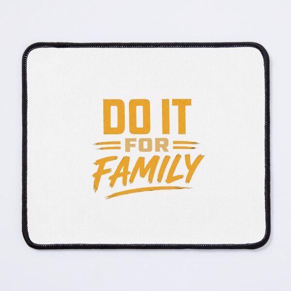 Item preview, Do It For Family | Minimal Motivational Typography designed and sold by Lovestickerco.
