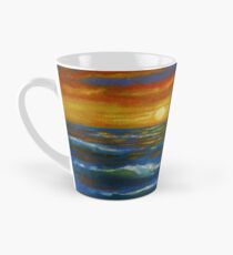 Sonnenuntergang Ozean Tasse (konisch)