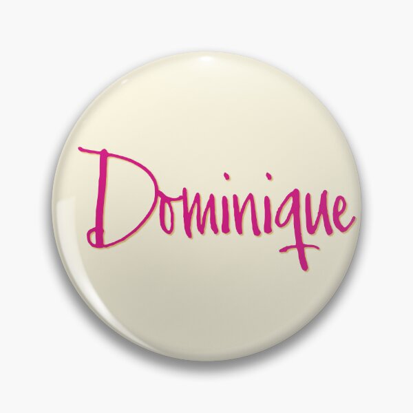 Item preview, DOMINIQUE personalized type design designed and sold by CharlottePlaceArt.