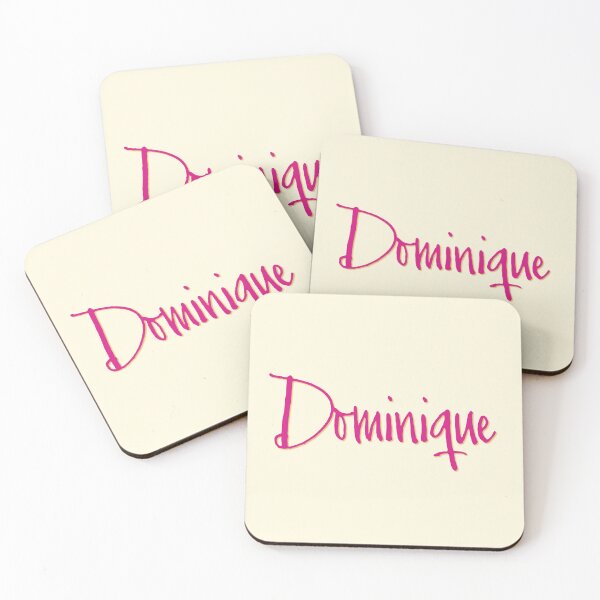 Item preview, DOMINIQUE personalized type design designed and sold by CharlottePlaceArt.