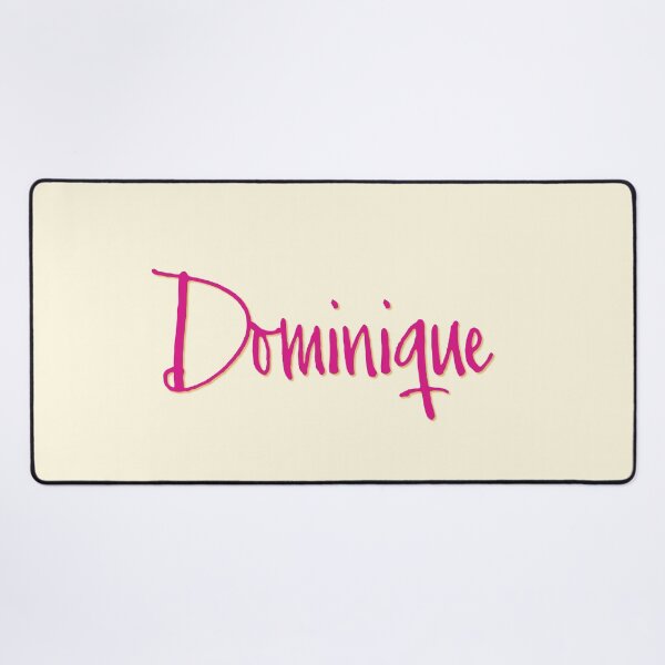 Item preview, DOMINIQUE personalized type design designed and sold by CharlottePlaceArt.