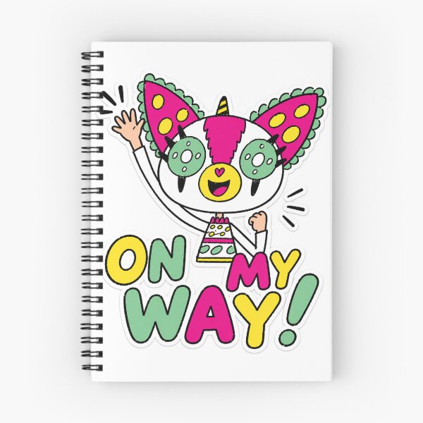 Item preview, On My Way Cute Monster designed and sold by GalleryGlow Fantasy Art.
