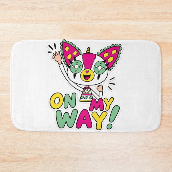 Item preview, On My Way Cute Monster designed and sold by GalleryGlow Fantasy Art.