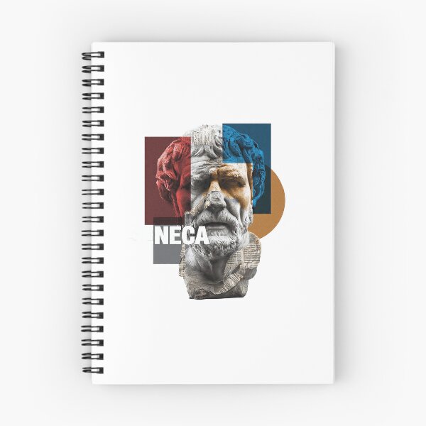 Item preview, Seneca Stoic Philosopher Poster - Abstract Portrait Philosophy Art designed and sold by OzzFrequency.