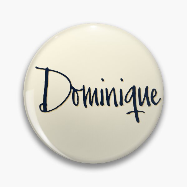 Item preview, DOMINIQUE personalized type design designed and sold by CharlottePlaceArt.